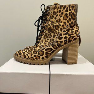 Dolce Vita Norma Boot Leopard Calf Hair